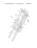 GAS-OPERATED FIREARM WITH PRESSURE COMPENSATING GAS PISTON diagram and image