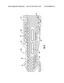 CONVERSION KIT WITH A RAIL SYSTEM FOR A PAINTBALL MARKER HAVING A HINGED     PORTION diagram and image