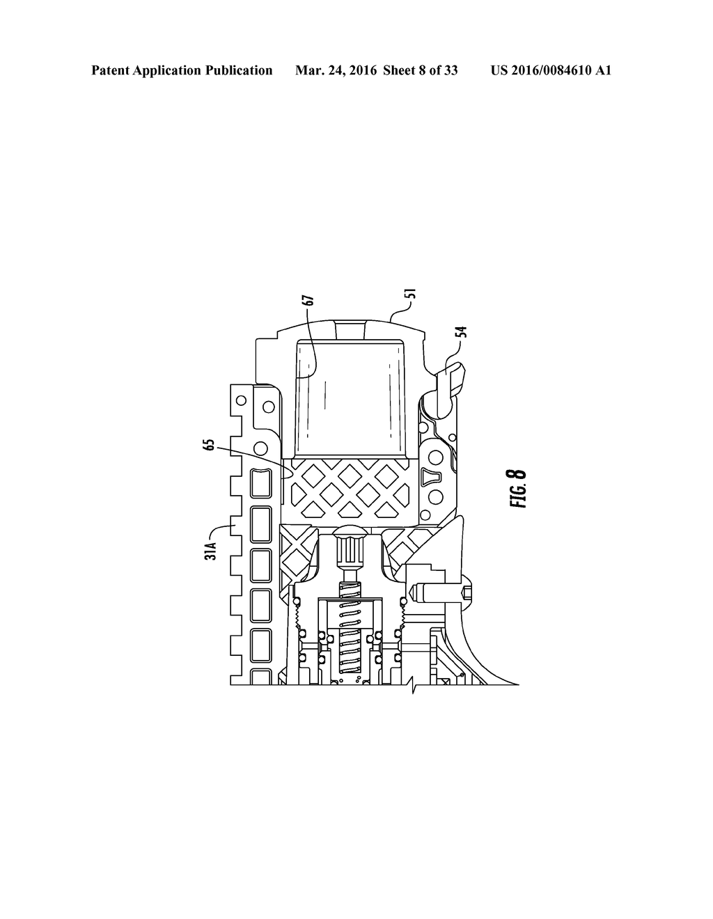 CONVERSION KIT WITH A RAIL SYSTEM FOR A PAINTBALL MARKER HAVING A HINGED     PORTION - diagram, schematic, and image 09