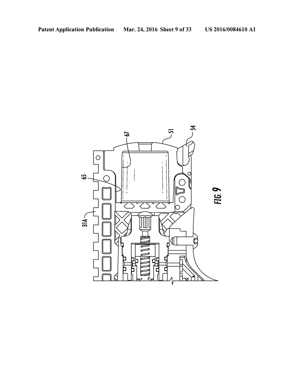 CONVERSION KIT WITH A RAIL SYSTEM FOR A PAINTBALL MARKER HAVING A HINGED     PORTION - diagram, schematic, and image 10