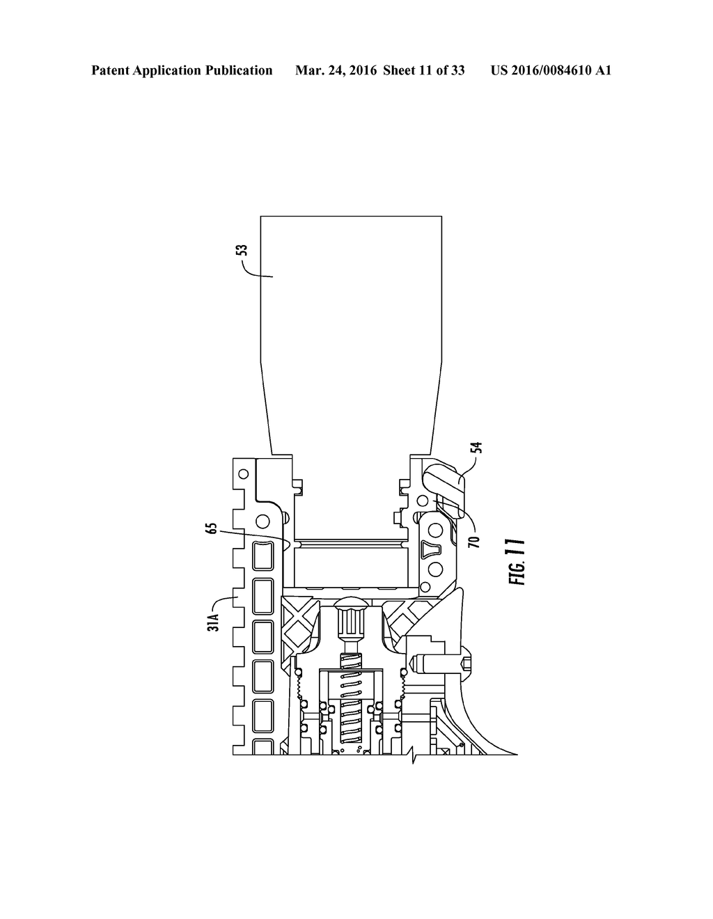 CONVERSION KIT WITH A RAIL SYSTEM FOR A PAINTBALL MARKER HAVING A HINGED     PORTION - diagram, schematic, and image 12