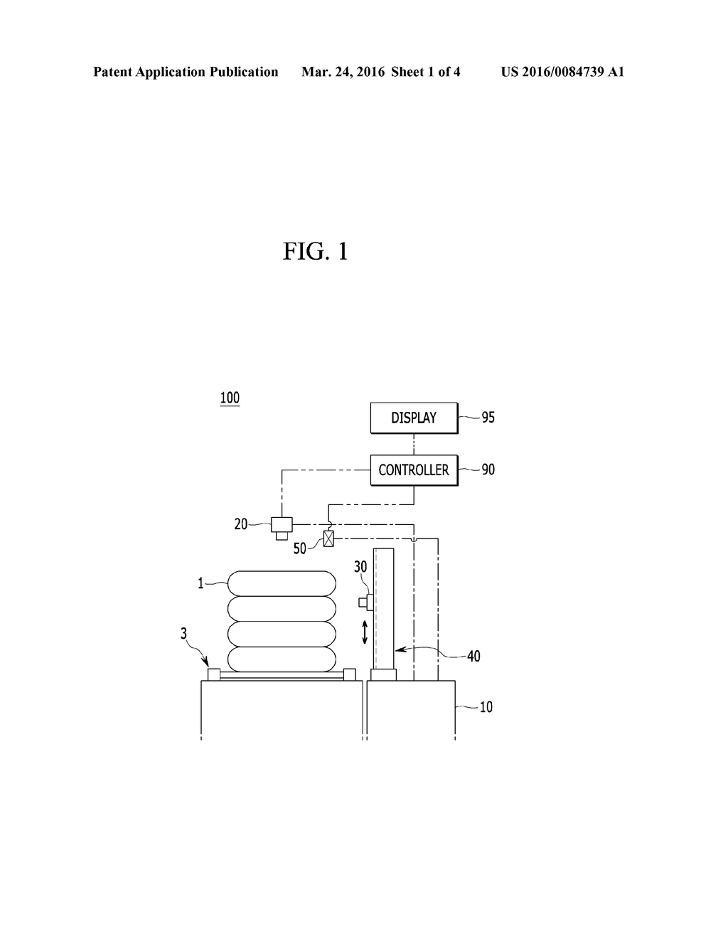 DEVICE AND METHOD FOR INSPECTION OF TIRE - diagram, schematic, and image 02