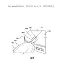 FIBER OPTIC CONNECTORS AND INTERFACES FOR FIBER OPTIC CONNECTIVITY THROUGH     DEVICE DISPLAY SURFACE, AND RELATED COMPONENTS, SYSTEMS AND METHODS diagram and image