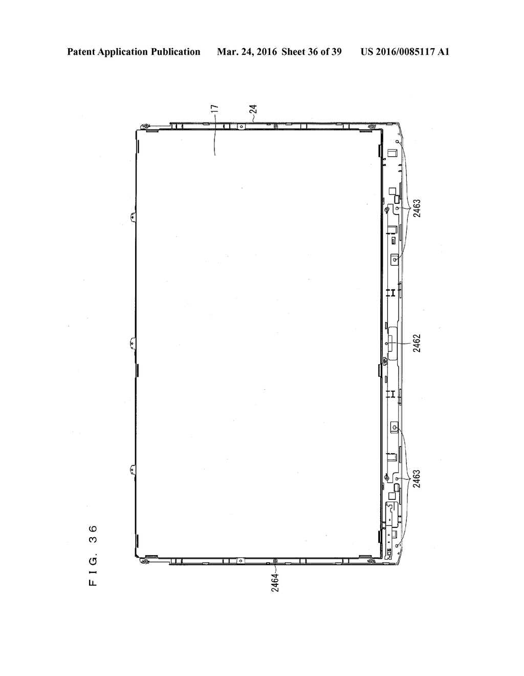 DIRECT BACKLIGHT AND TELEVISION RECEIVER - diagram, schematic, and image 37