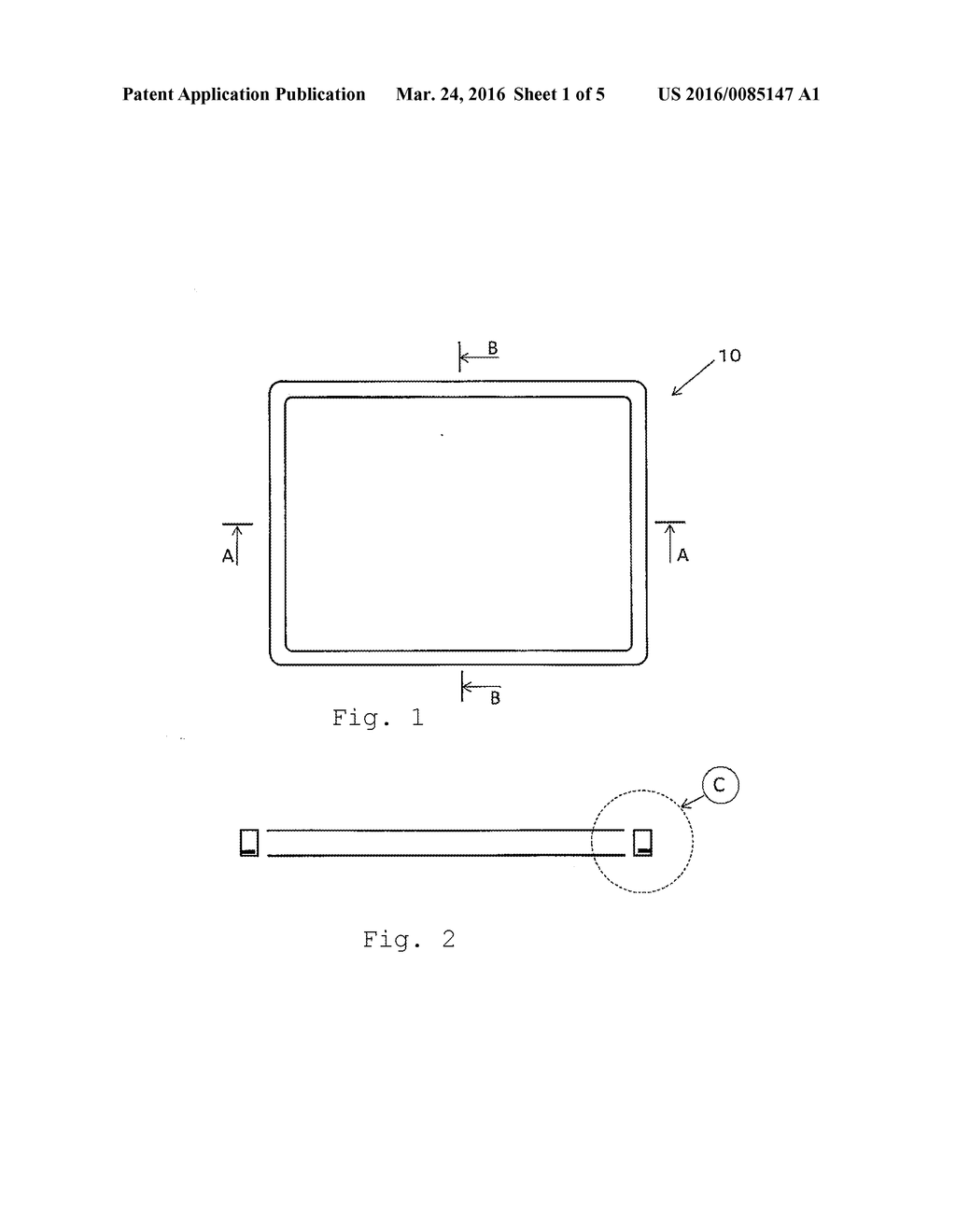 PELLICLE FRAME AND A PELLICLE - diagram, schematic, and image 02