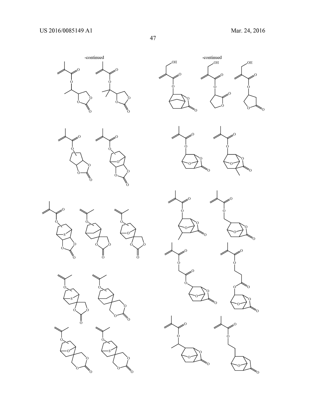 RESIST COMPOSITION AND PATTERNING PROCESS - diagram, schematic, and image 49