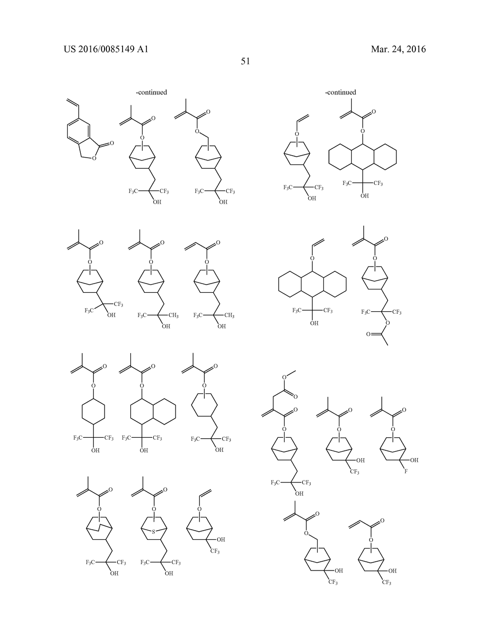 RESIST COMPOSITION AND PATTERNING PROCESS - diagram, schematic, and image 53