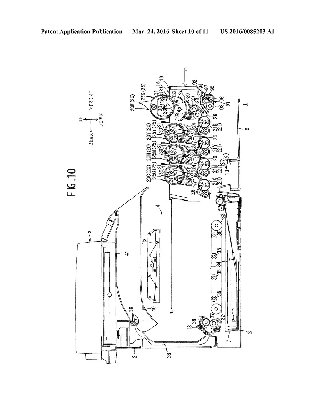 DEVELOPER CONTAINER AND IMAGE FORMING DEVICE - diagram, schematic, and image 11