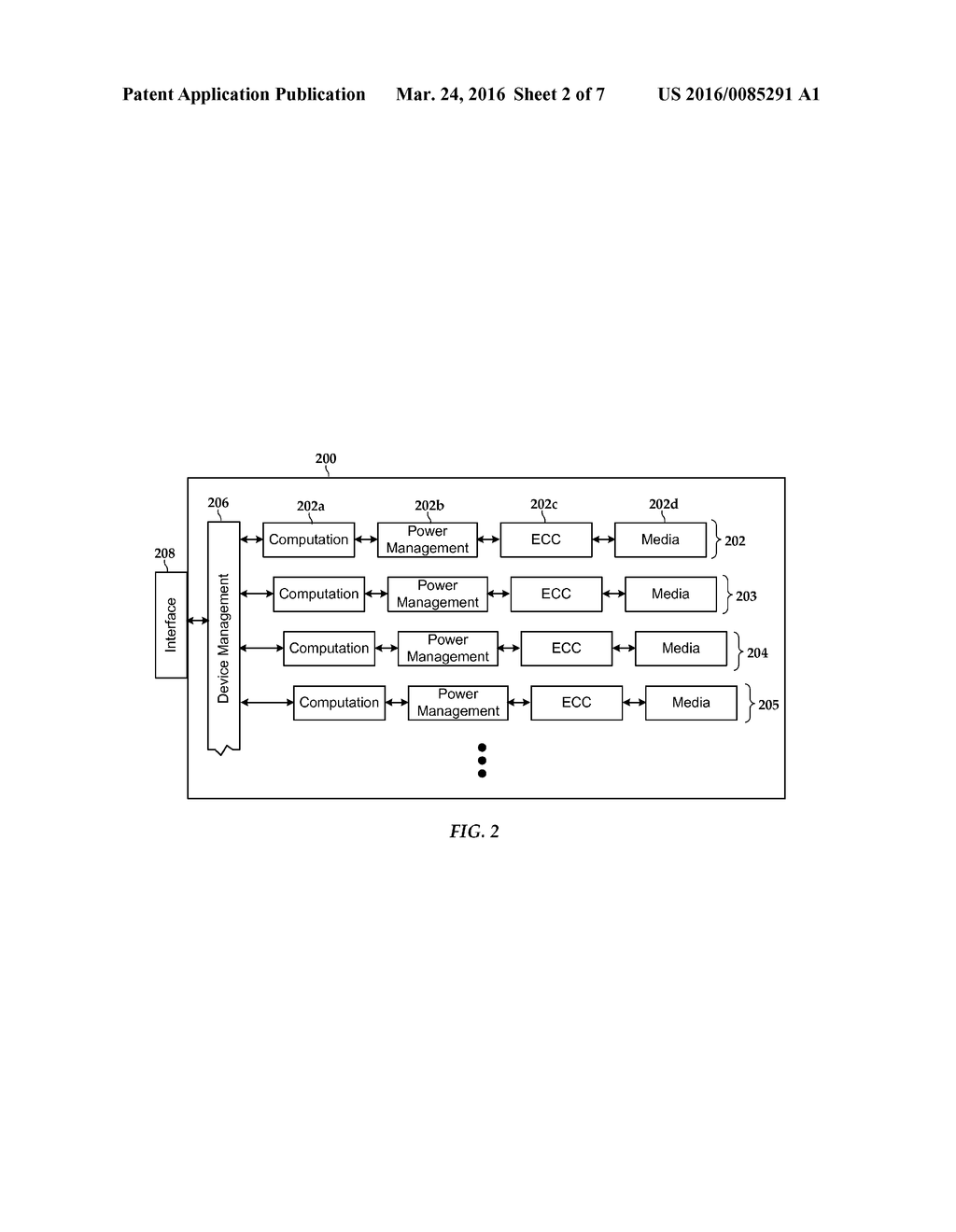 POWER MANAGEMENT IN A STORAGE COMPUTE DEVICE - diagram, schematic, and image 03