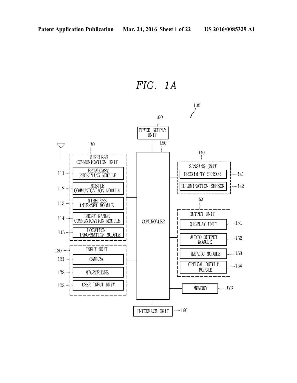 MOBILE TERMINAL AND SYSTEM HAVING THE SAME - diagram, schematic, and image 02