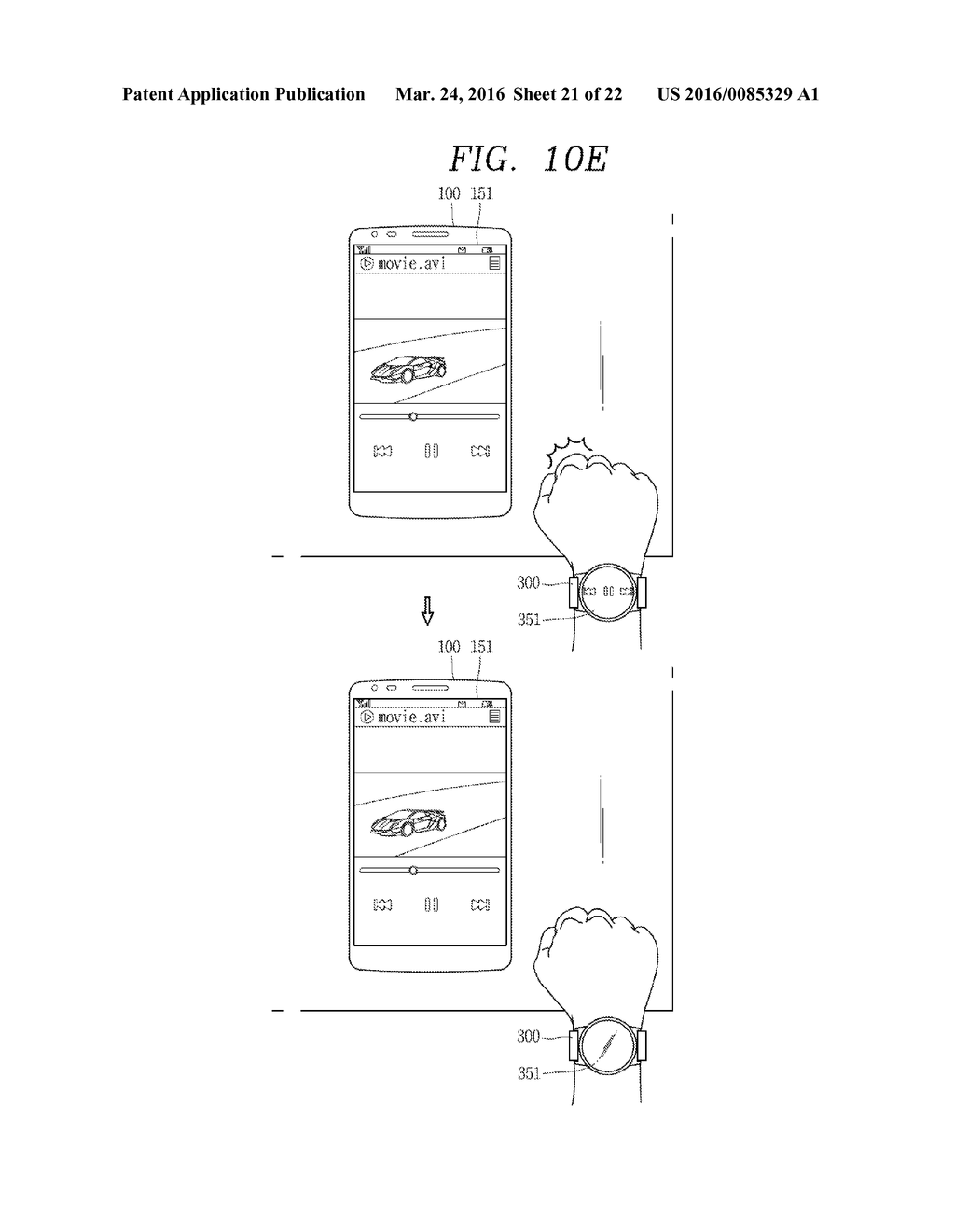 MOBILE TERMINAL AND SYSTEM HAVING THE SAME - diagram, schematic, and image 22