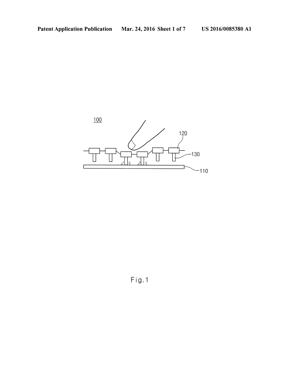 ACOUSTIC USER INTERFACE APPARATUS AND METHOD FOR RECOGNIZING TOUCH AND     RUBBING - diagram, schematic, and image 02