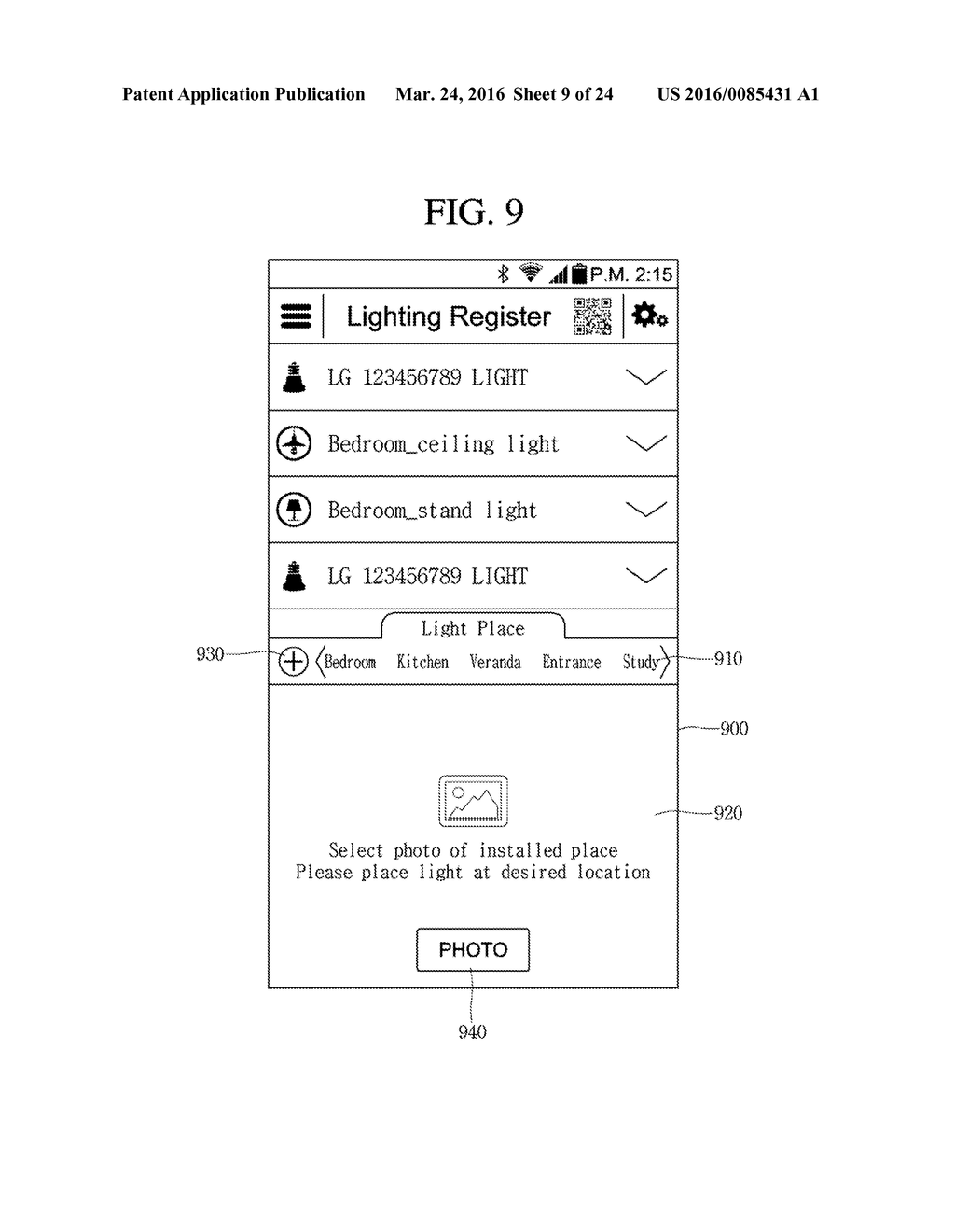 Light Control Apparatus and Method of Controlling Light Thereof - diagram, schematic, and image 10