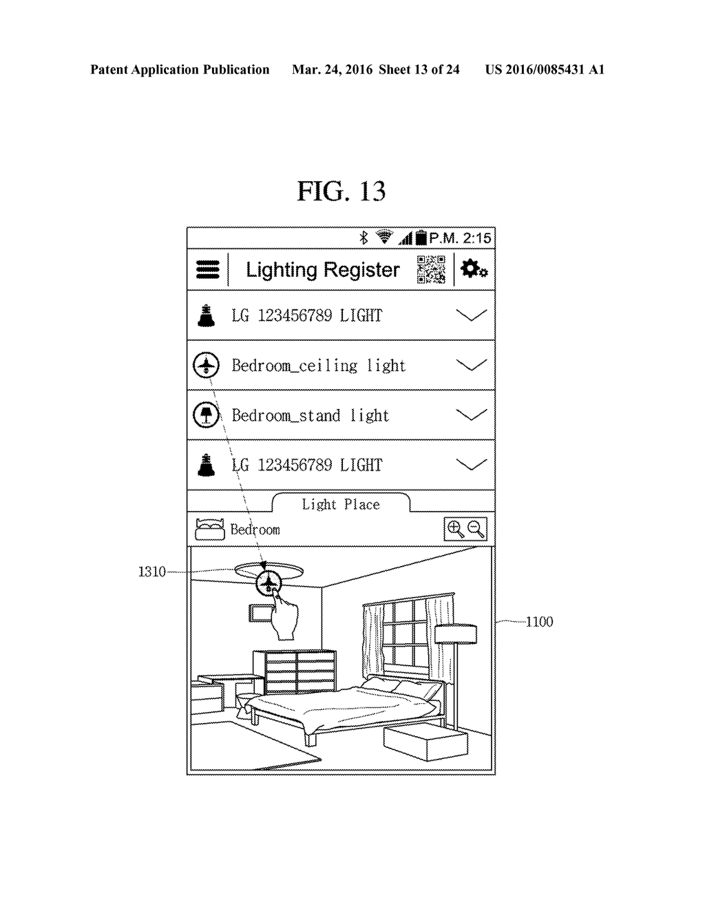 Light Control Apparatus and Method of Controlling Light Thereof - diagram, schematic, and image 14