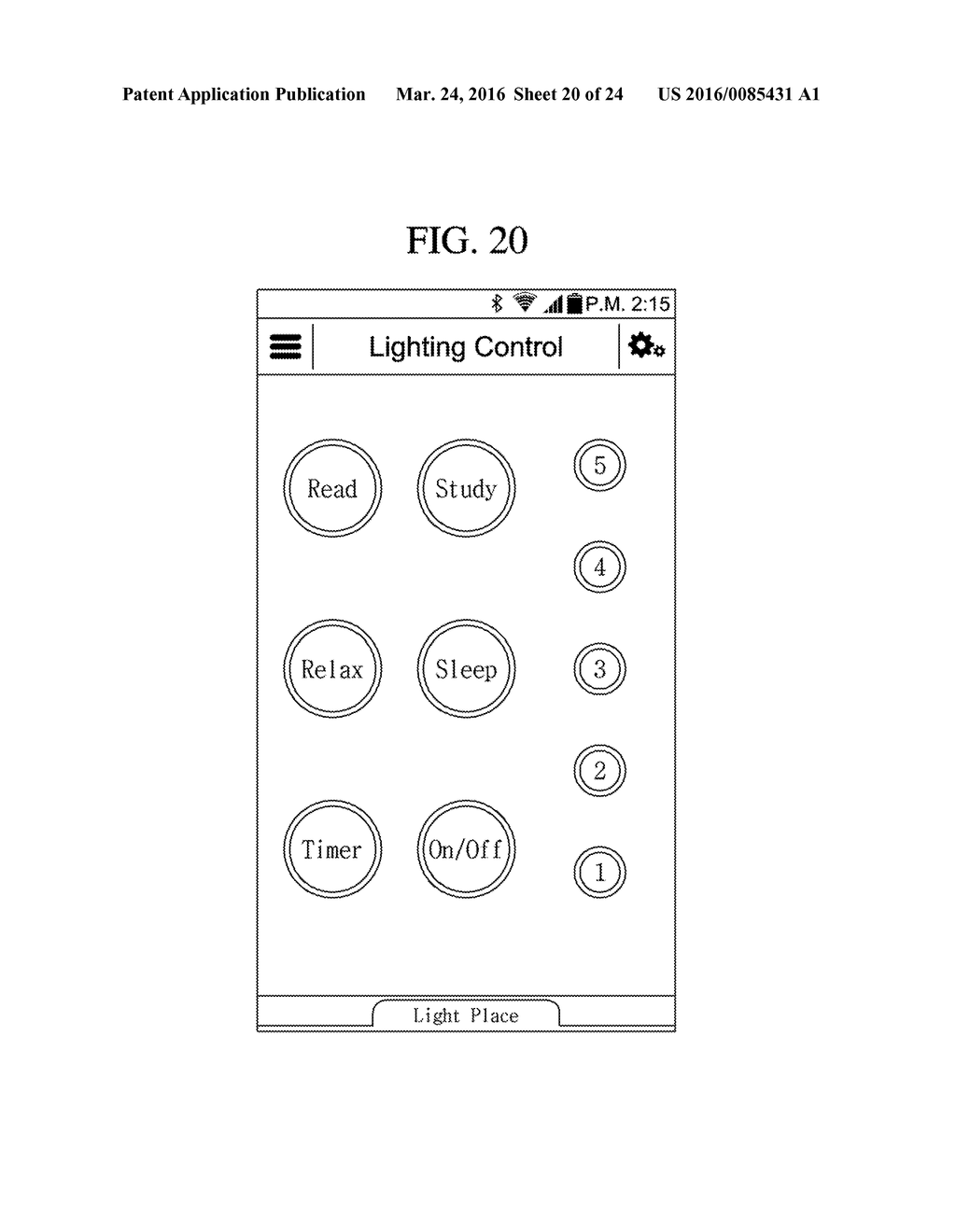 Light Control Apparatus and Method of Controlling Light Thereof - diagram, schematic, and image 21