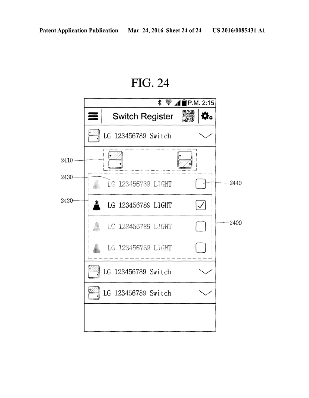 Light Control Apparatus and Method of Controlling Light Thereof - diagram, schematic, and image 25