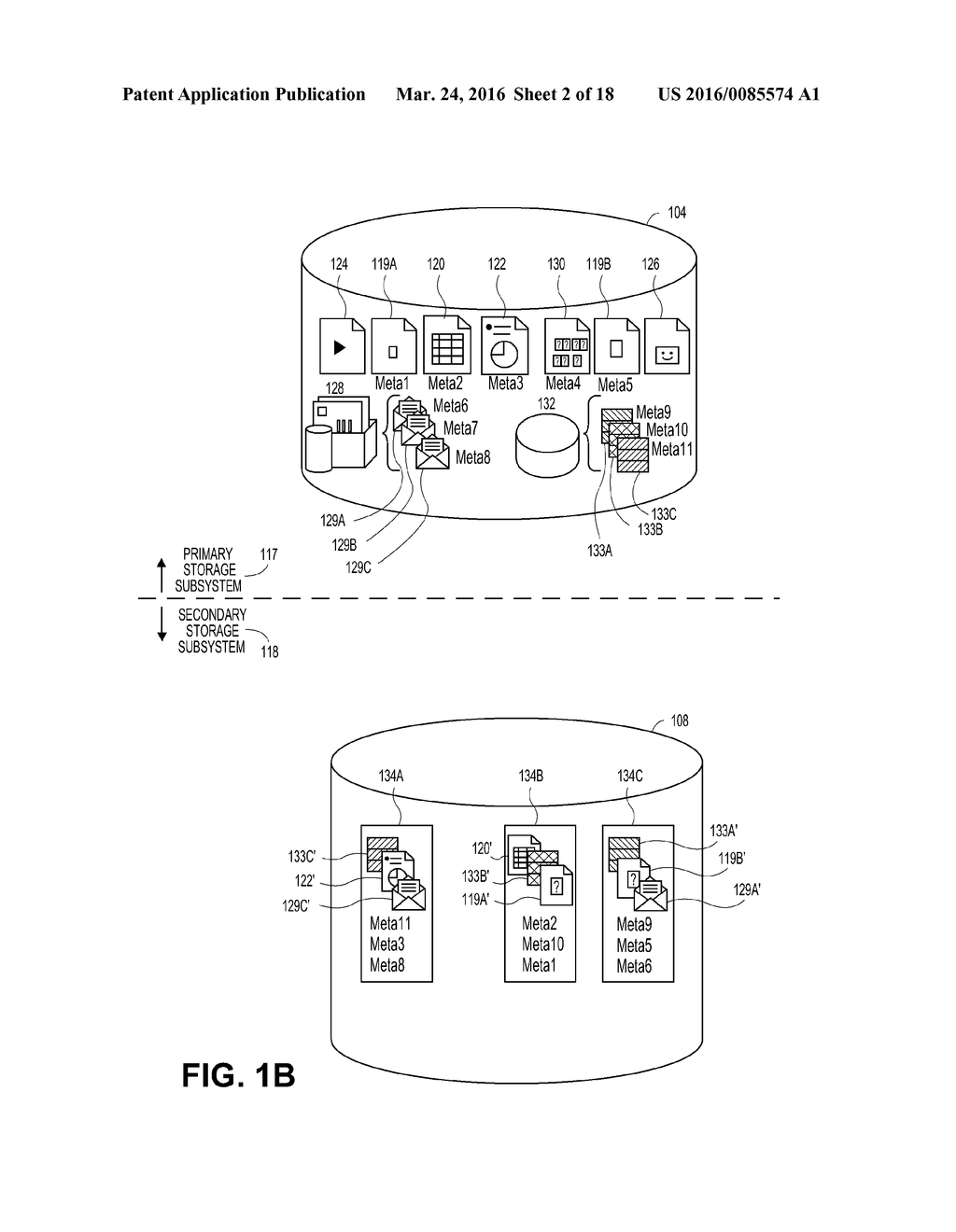 EFFICIENTLY RESTORING EXECUTION OF A BACKED UP VIRTUAL MACHINE BASED ON     COORDINATION WITH VIRTUAL-MACHINE-FILE-RELOCATION OPERATIONS - diagram, schematic, and image 03