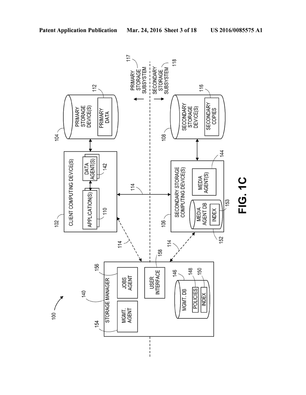 EFFICIENT LIVE-MOUNT OF A BACKED UP VIRTUAL MACHINE IN A STORAGE     MANAGEMENT SYSTEM - diagram, schematic, and image 04