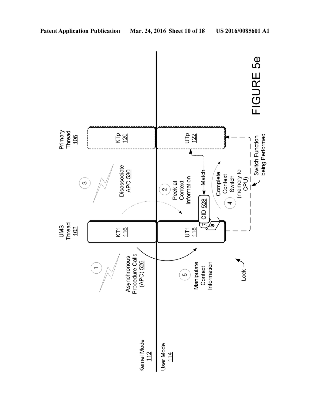 TRANSPARENT USER MODE SCHEDULING ON TRADITIONAL THREADING SYSTEMS - diagram, schematic, and image 11