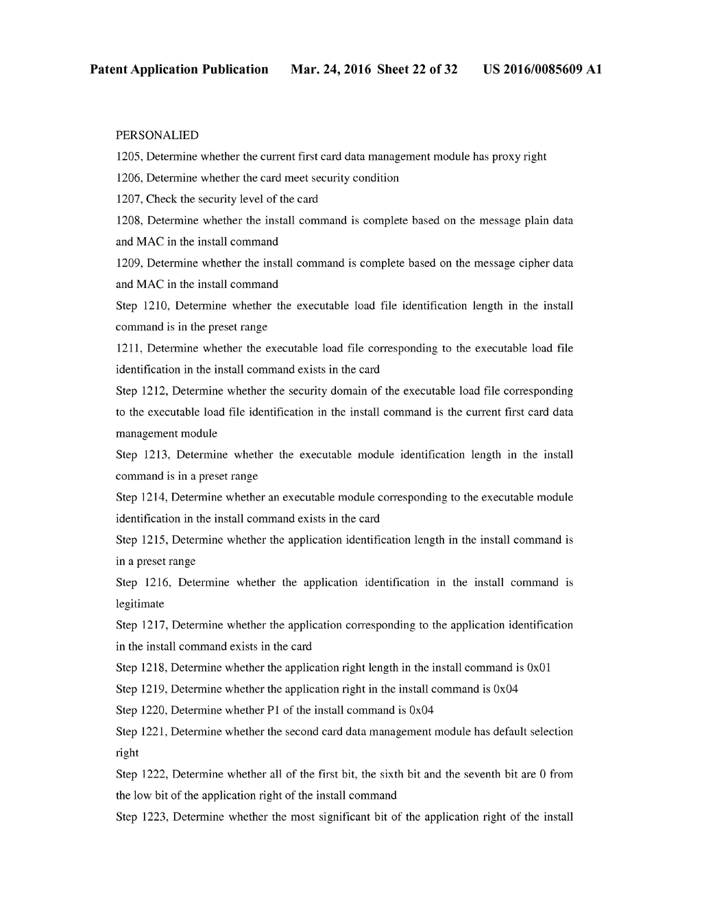 METHOD FOR MANAGING APPLICATION ON CARD - diagram, schematic, and image 23