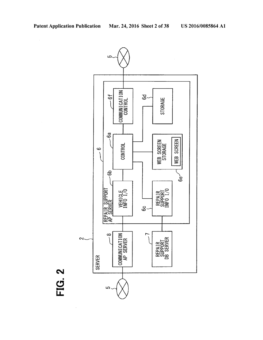 VEHICLE-REPAIR SUPPORT SYSTEM, SERVER, AND COMPUTER PROGRAM - diagram, schematic, and image 03