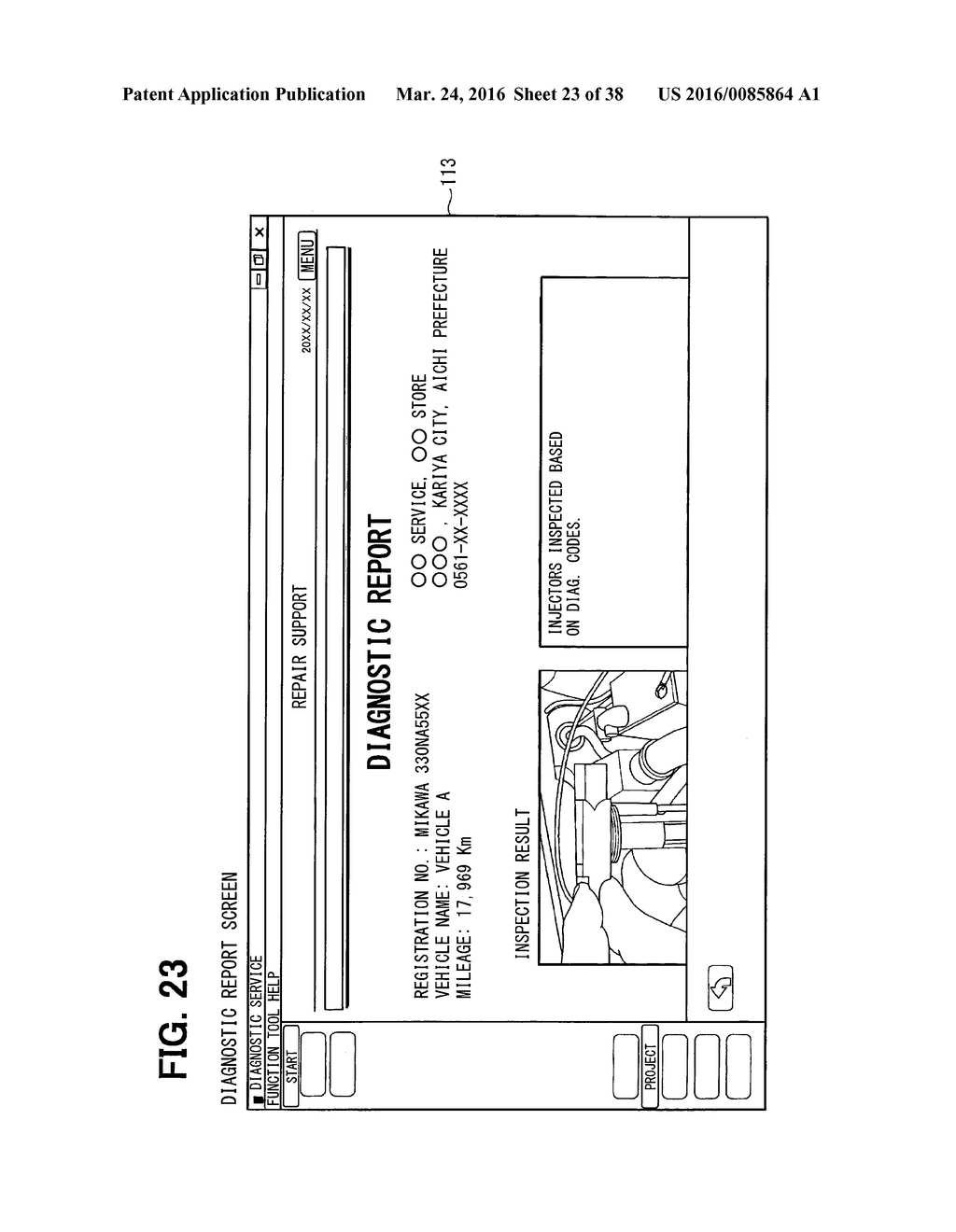 VEHICLE-REPAIR SUPPORT SYSTEM, SERVER, AND COMPUTER PROGRAM - diagram, schematic, and image 24