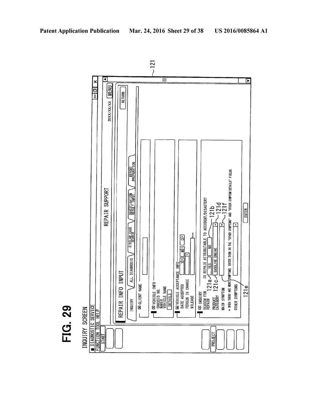 VEHICLE-REPAIR SUPPORT SYSTEM, SERVER, AND COMPUTER PROGRAM - diagram, schematic, and image 30