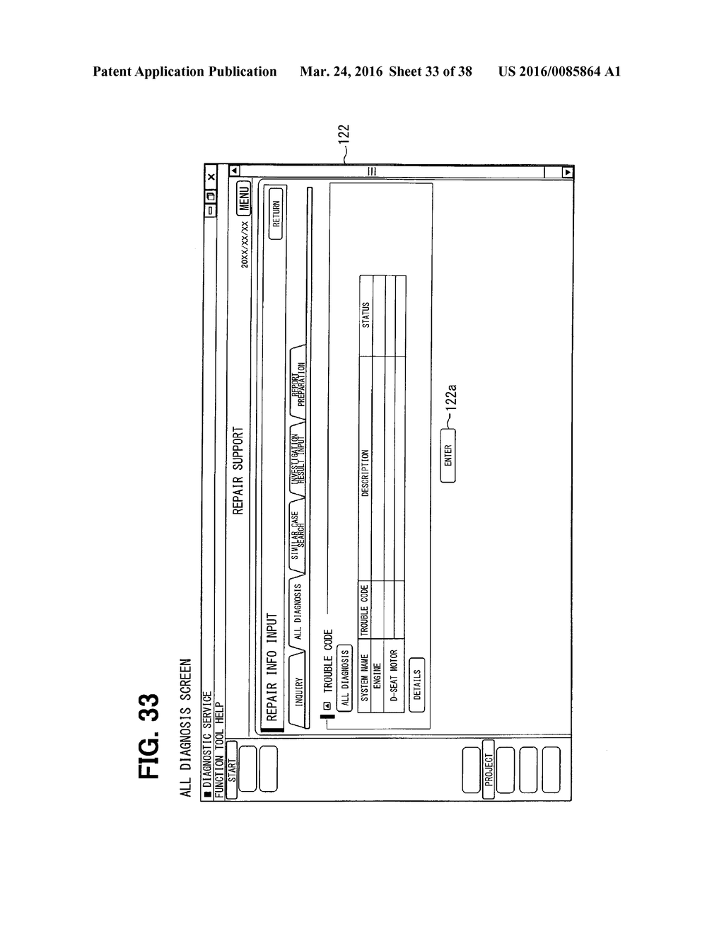 VEHICLE-REPAIR SUPPORT SYSTEM, SERVER, AND COMPUTER PROGRAM - diagram, schematic, and image 34