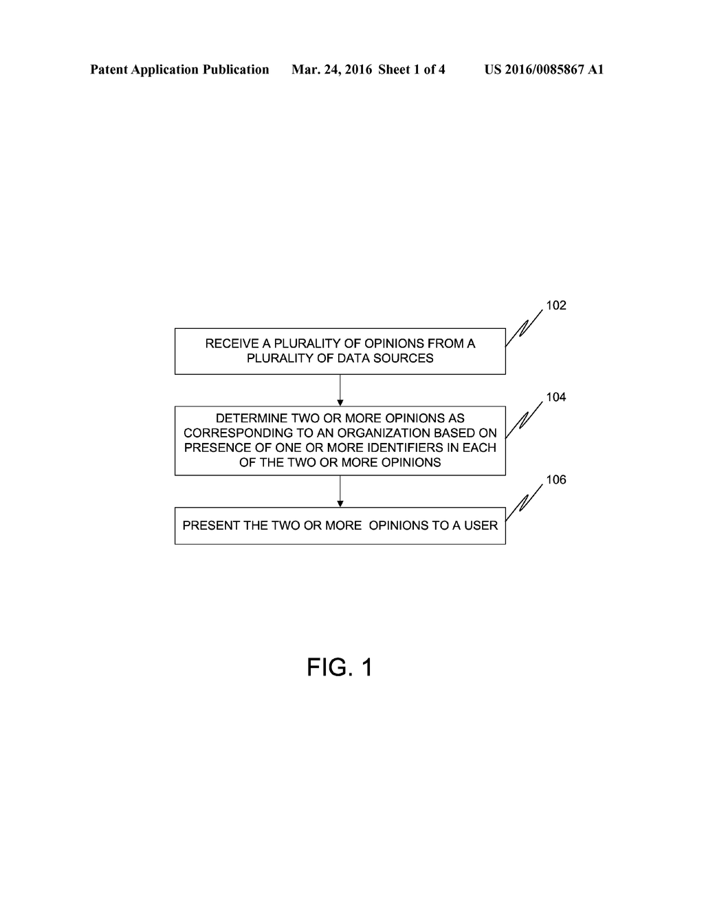 METHOD AND SYSTEM FOR AGGREGATING OPINIONS - diagram, schematic, and image 02