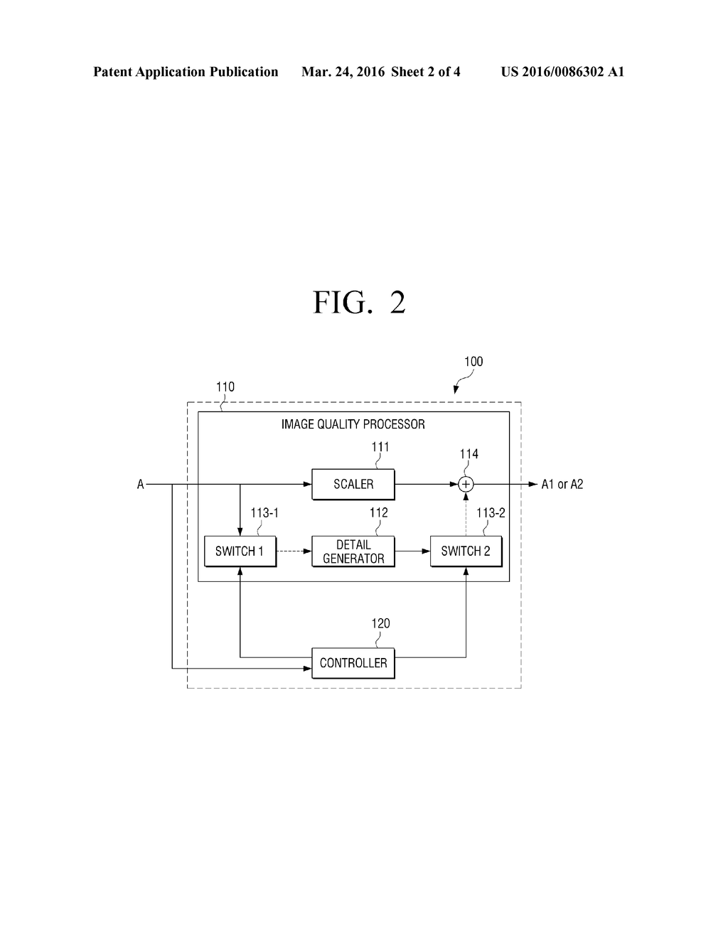 IMAGE PROCESSING APPARATUS AND CONTROL METHOD THEREOF - diagram, schematic, and image 03