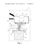 DEVICE FOR THE INSERTION OF PAPER VALUABLES IN CLOSABLE CONTAINERS, WITH     CONTROL AND STORAGE OF VALUABLES ENTERING THE CONTAINER diagram and image