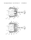 DEVICE FOR FILLING AND CLOSING DISPOSABLE BAGS FOR CONTAINING BANKNOTES diagram and image