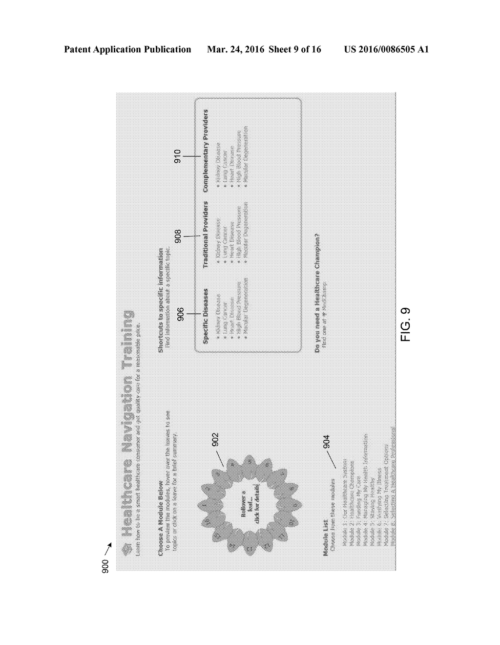 SYSTEM FOR ASSESSING USER KNOWLEDGE ABOUT A HEALTHCARE SYSTEM - diagram, schematic, and image 10