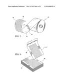 THERMALLY PRINTABLE ADHESIVE LABEL diagram and image