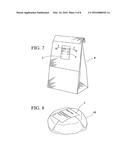 THERMALLY PRINTABLE ADHESIVE LABEL diagram and image