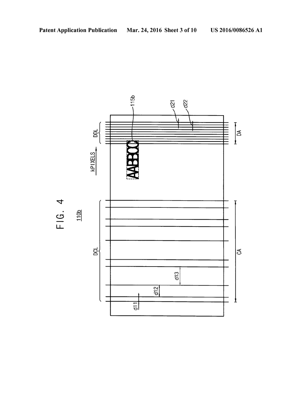 DISPLAY DEVICE AND METHOD FOR CORRECTING IMAGE OF DISPLAY DEVICE - diagram, schematic, and image 04