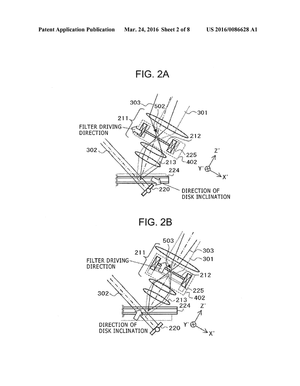 Optical Component Positioning Device and Optical Recording Device Using     Same - diagram, schematic, and image 03