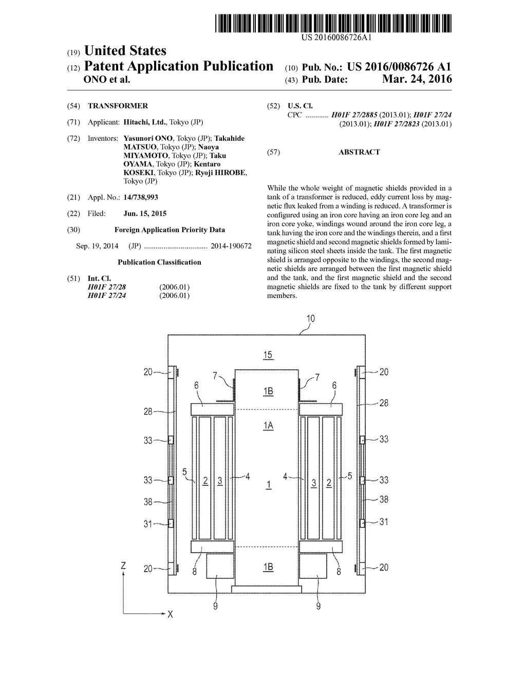 Transformer - diagram, schematic, and image 01