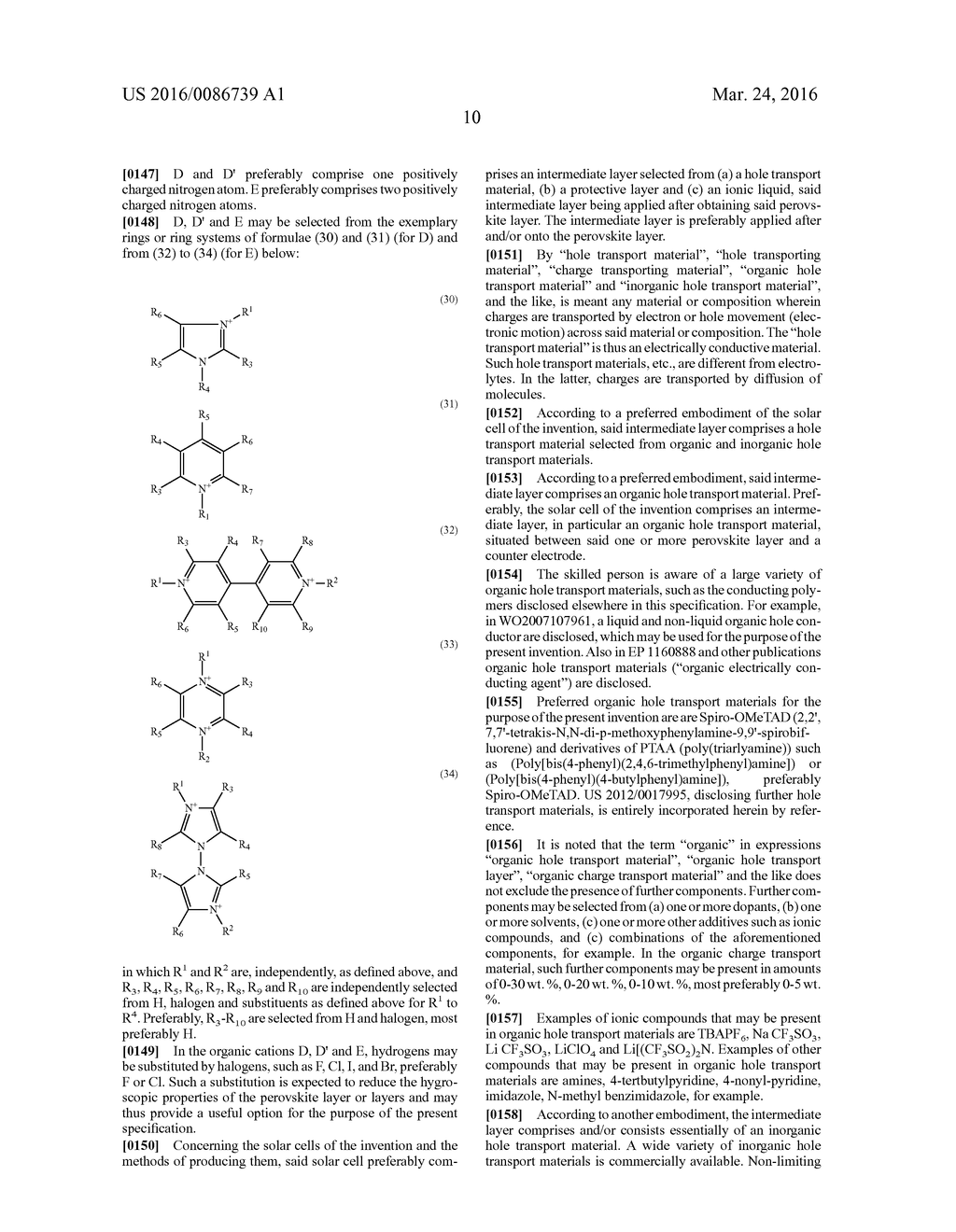 HIGH PERFORMANCE PEROVSKITE-SENSITIZED MESOSCOPIC SOLAR CELLS - diagram, schematic, and image 18