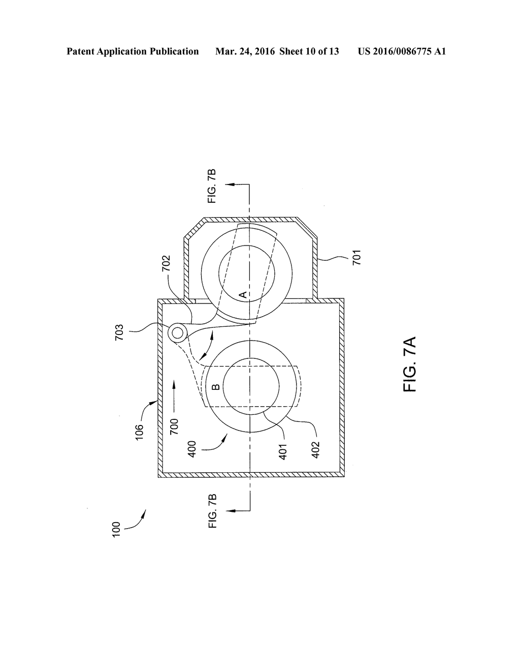 APPARATUS AND METHOD FOR DEPOSITING ELECTRONICALLY CONDUCTIVE PASTING     MATERIAL - diagram, schematic, and image 11