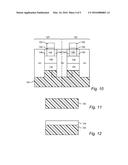 METHOD FOR FABRICATING SEMICONDUCTOR LAYERS INCLUDING TRANSISTOR CHANNELS     HAVING DIFFERENT STRAIN STATES, AND RELATED SEMICONDUCTOR LAYERS diagram and image