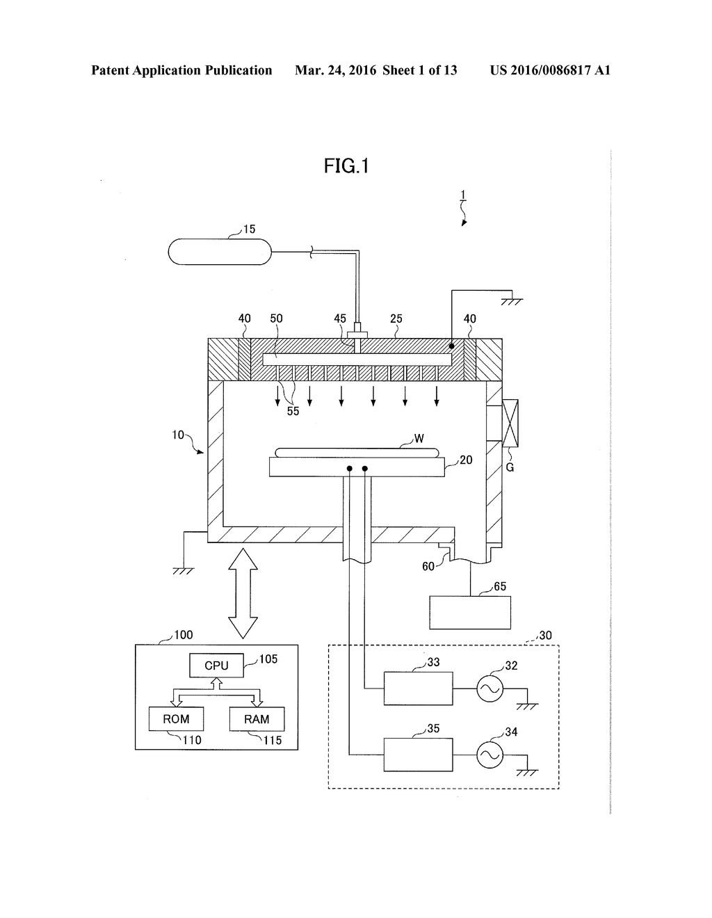 PLASMA ETCHING METHOD AND PLASMA ETCHING APPARATUS - diagram, schematic, and image 02