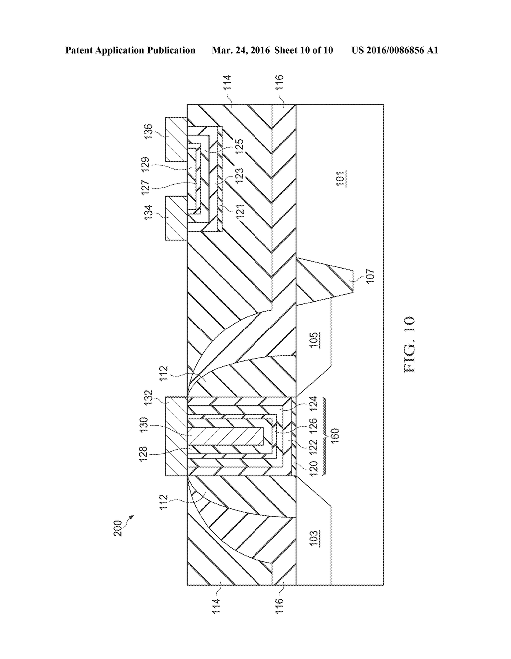 Metal Gate Structure and Method - diagram, schematic, and image 11