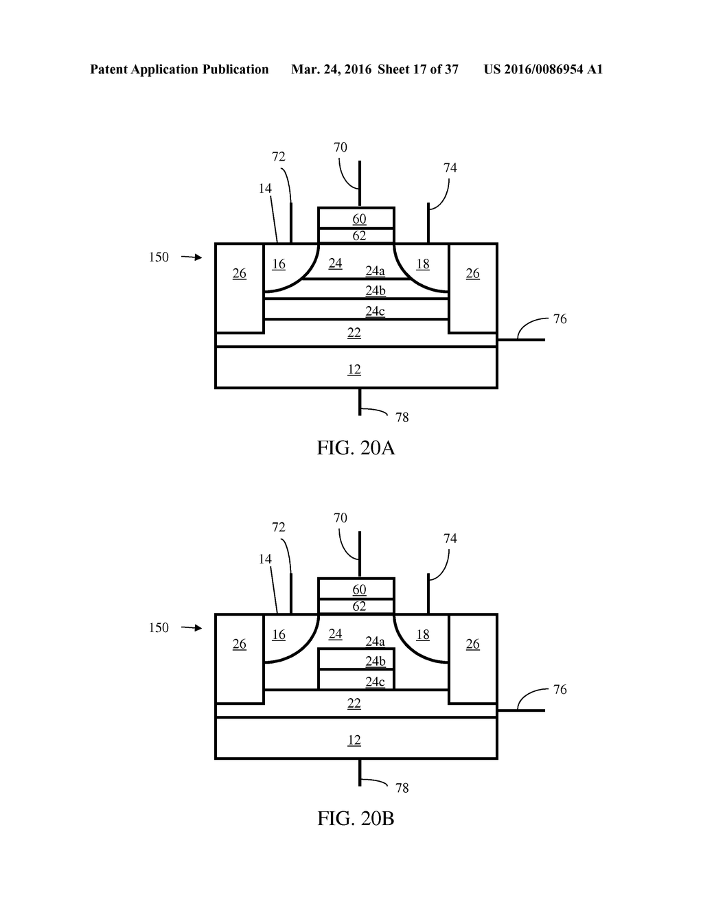 Memory Device Having Electrically Floating Body Transistor - diagram, schematic, and image 18