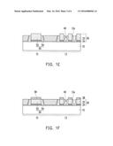 SEMICONDUCTOR MEMORY ARRAY WITH AIR GAPS BETWEEN ADJACENT GATE STRUCTURES     AND METHOD OF MANUFACTURING THE SAME diagram and image