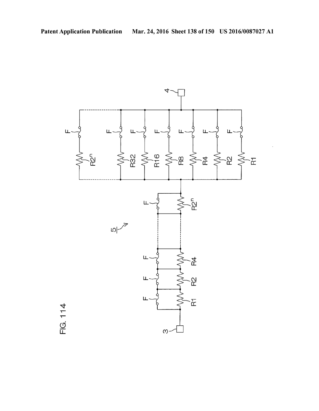 CHIP RESISTOR AND ELECTRONIC EQUIPMENT HAVING RESISTANCE CIRCUIT NETWORK - diagram, schematic, and image 139