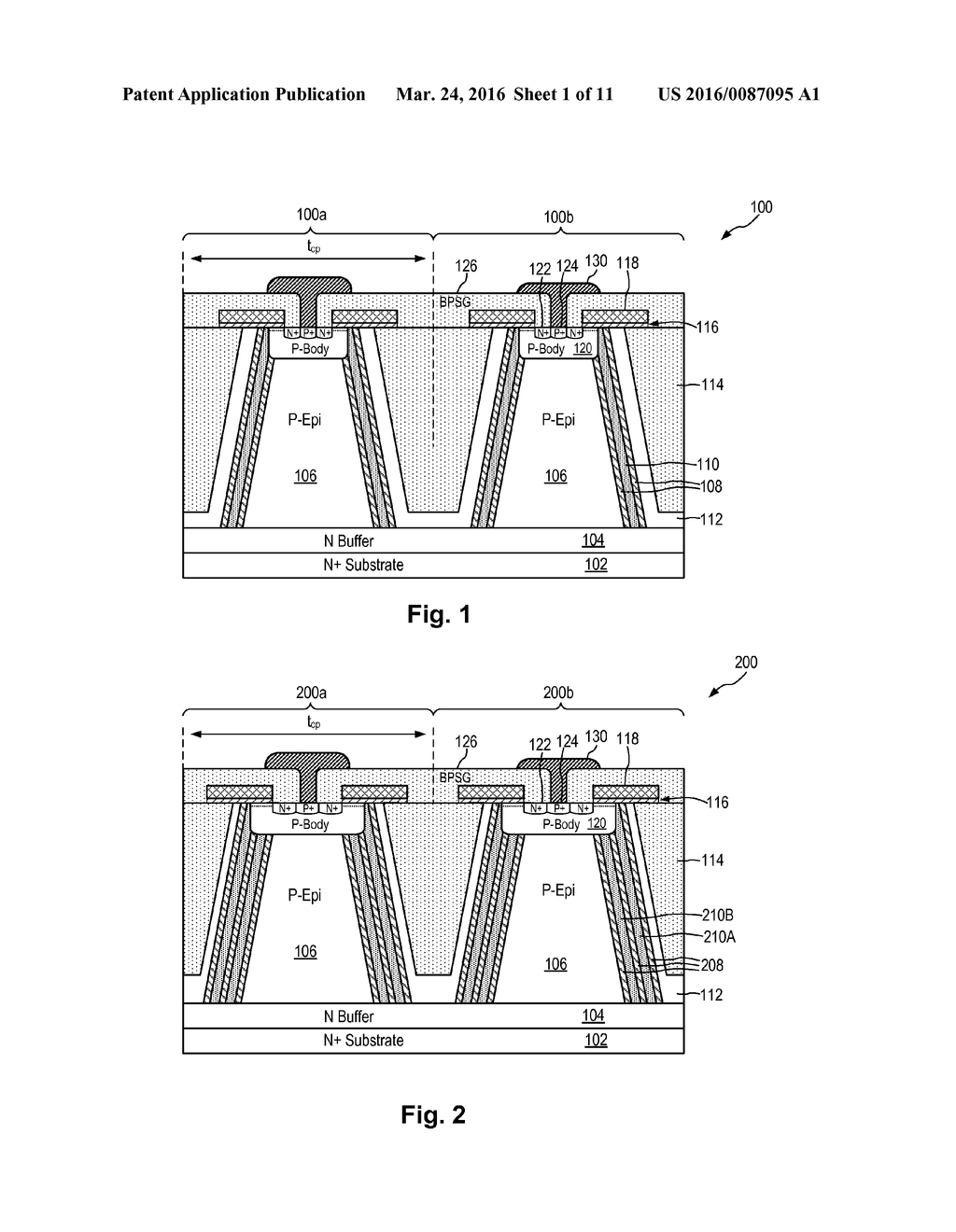 SEMICONDUCTOR DEVICE INCLUDING SUPERJUNCTION STRUCTURE FORMED USING ANGLED     IMPLANT PROCESS - diagram, schematic, and image 02