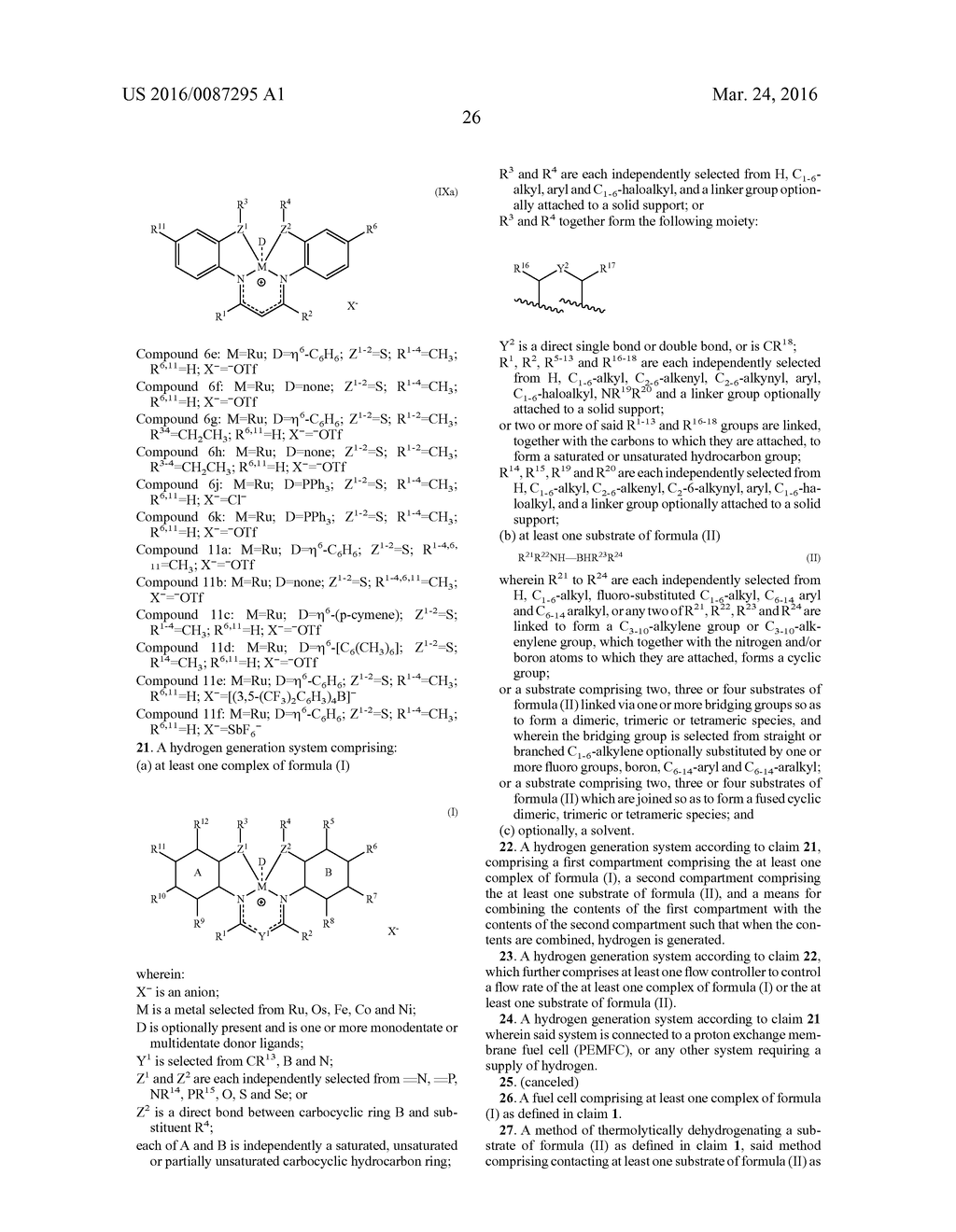 Catalyst and Process for the Production of Hydrogen from Ammonia Boranes - diagram, schematic, and image 34