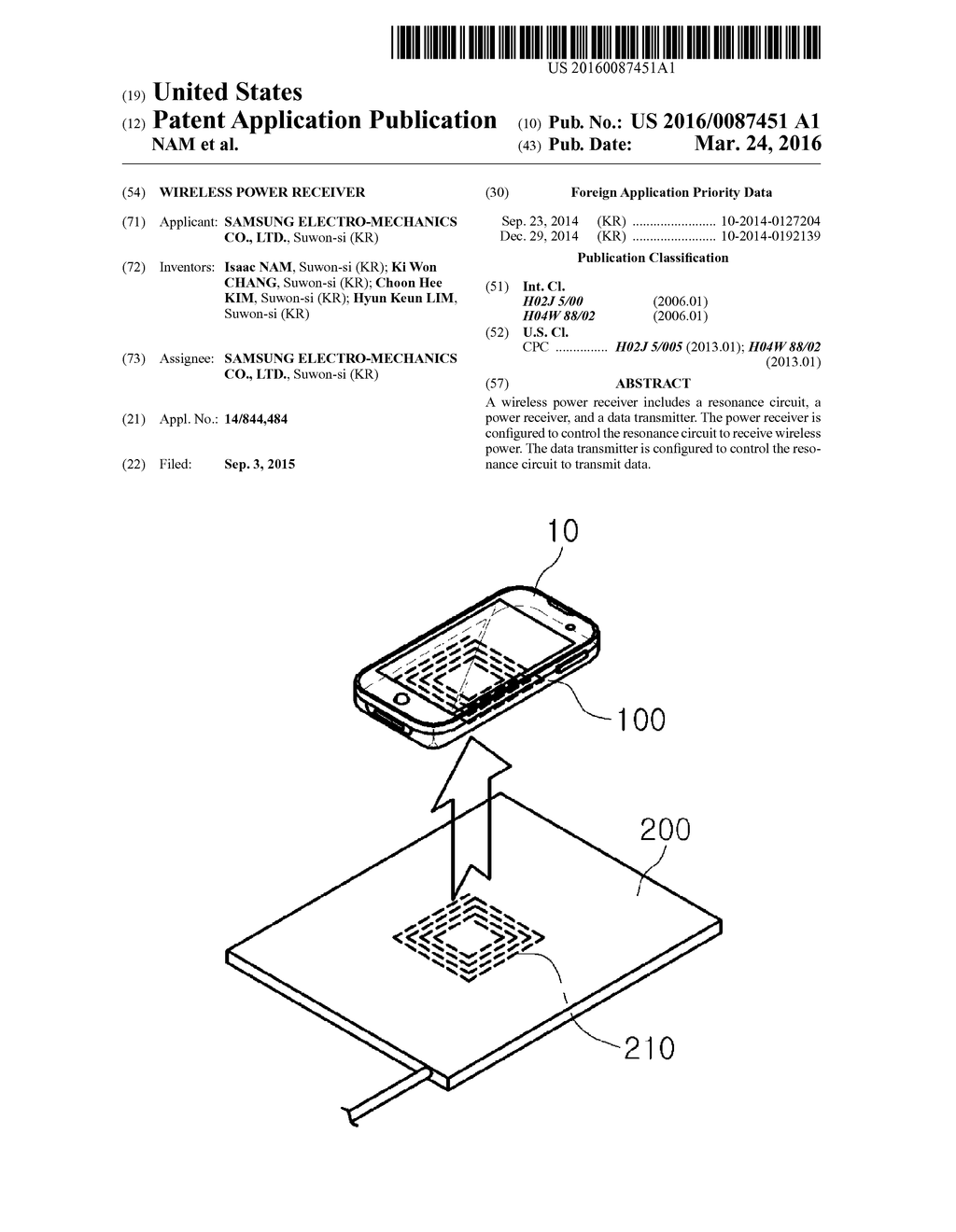 WIRELESS POWER RECEIVER - diagram, schematic, and image 01