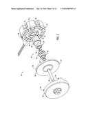 AXIAL FLUX ELECTRICAL MACHINE BEARING MOUNT SYSTEM AND METHODS diagram and image